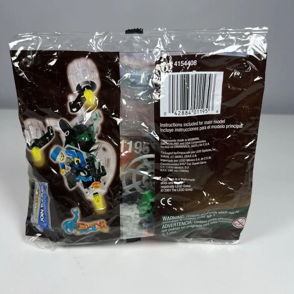 Lego Life On Mars Set 1195 Sealed! Retired! NIP 41 Pieces Alien Encounter